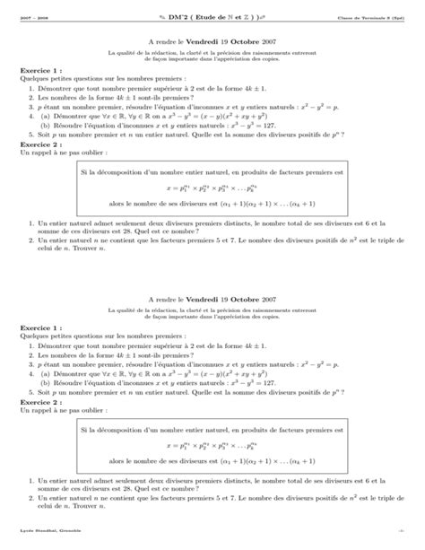 Quelques petites questions .